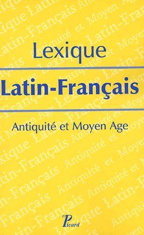 Lexique latin-français
