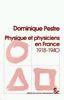 Physique et physiciens en France, 1918-1940