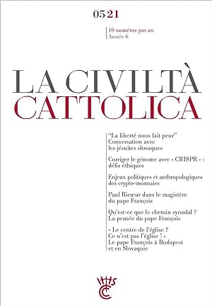 la civiltà cattolica n.0521