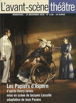 revue L'Avant-scène théâtre n.1126 : les papiers d'Aspern