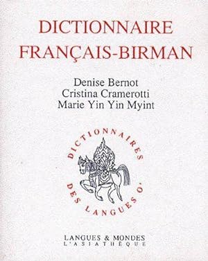 Dictionnaire français-birman