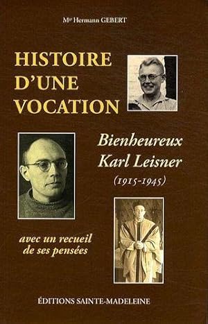 Histoire d'une vocation