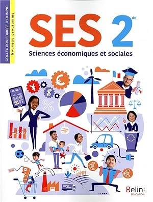 sciences économiques et sociales, 2de ; manuel élève (édition 2019)