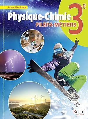 physique-chimie, 3e prépa-métiers ; livre-cahier (édition 2019)