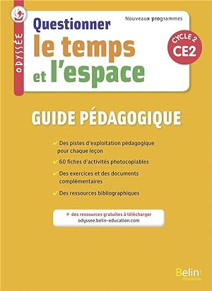 Odyssée : CE2 ; guide pédagogique (édition 2018)