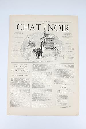Le Chat noir N°18 de la première année du samedi 13 Mai 1882