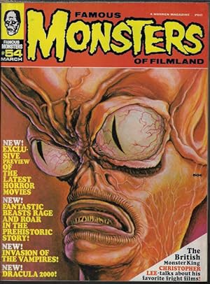 FAMOUS MONSTERS OF FILMLAND: #54 (March, Mar. 1969)