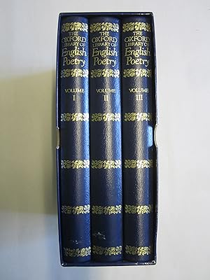 THE OXFORD LIBRARY OF ENGLISH POETRY , CHOSEN AND EDITED BY JOHN WAIN