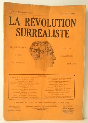 LA RÉVOLUTION SURRÉALISTE. N° 8 (1er décembre 1926)