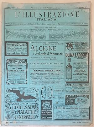 L'ILLUSTRAZIONE ITALIANA ANNO XXXV - N. 1 - 5 GENNAIO 1908,
