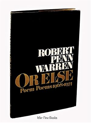 Or Else--Poem/Poems 1968-1974