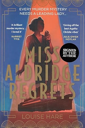 Miss Aldridge Regrets : SIGNED COPY :