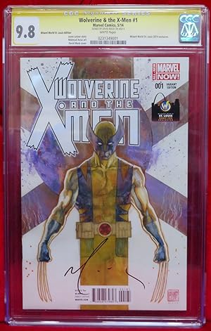 Wolverine and the X-Men #1 Wizard World St. Louis 2014 Exclusive David Mack CGC 9.8 Signature Series