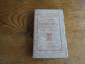 Florilège Des Poèmes Song 960-1277 Après J.-C.