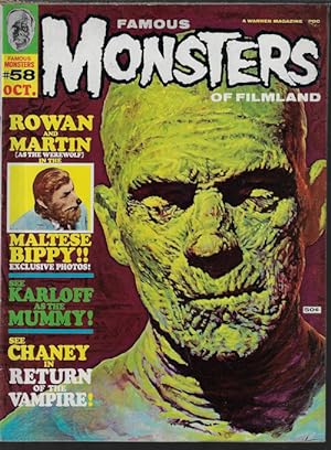 FAMOUS MONSTERS OF FILMLAND: #58 (October, Oct. 1969)