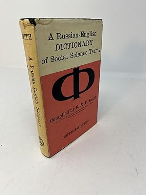 A RUSSIAN-ENGLISH DICTIONARY OF SOCIALL SCIENCE TERMS