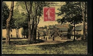Carte postale Lamballe, Rue de Bouin
