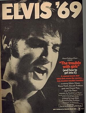 Elvis Presley 69 The Trouble With Girls Movie Advertisement - Original Ad