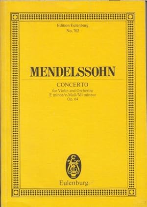 Violin Concerto in e minor, Op.64 - Study Score