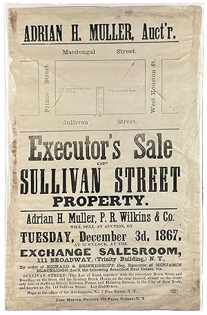 Executor's Sale of Sullivan Street Property