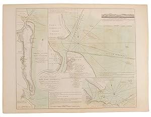 Plan of Amelia Island in East Florida [and] A Chart of the Entrance into St. Mary's River taken b...