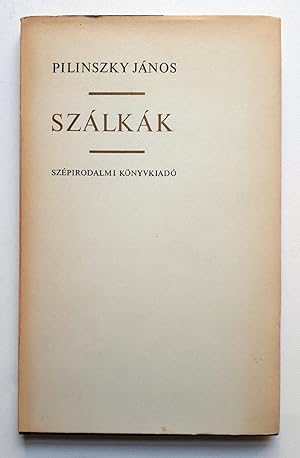 Szálkák - Erstausgabe 1972 mit orig. Schutzumschlag