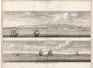 2-Antique Prints-PERSIA-IRAN-GAMRON-ORMUS-LAREKE-KISMIS-ISLES-de Bruijn-1714