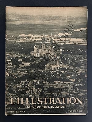L'ILLUSTRATION-N°4453-7 JUILLET 1928-NUMERO DE L'AVIATION