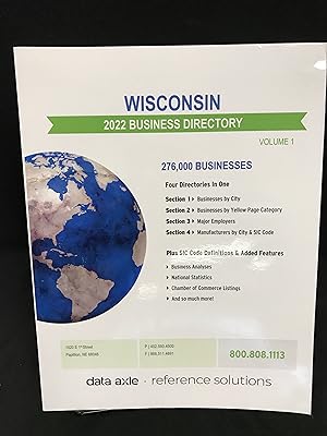 Wisconsin Business Directory (2022 Edition) (2 Volumes)