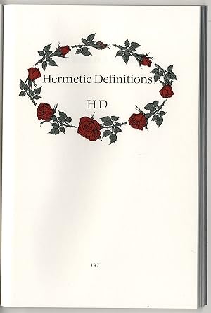 HERMETIC DEFINITIONS