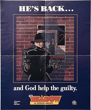 The Shadow (Original promotional poster for the 1986 comic miniseries)