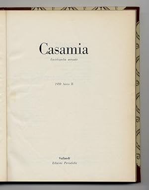 Casamia. Enciclopedia annuale. 1959. Anno II. (Cronache di un anno - Abbigliamento e moda - Abita...