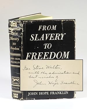 From Slavery to Freedom: A History of American Negroes, a presentation copy of the revolutionary ...