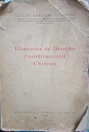 Elementos de Derecho Constitucional chileno