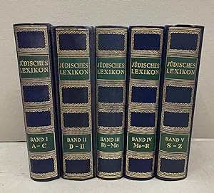 JÜDISCHES LEXIKON .5 Bde. (Komplett). Ein enzyklopädisches Handbuch des jüdischen Wissens.