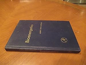 Bioenergetics (First Printing, 1957, No Isbn)