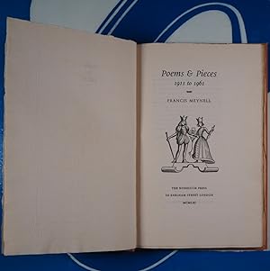 Poems & Pieces 1911 to 1961.