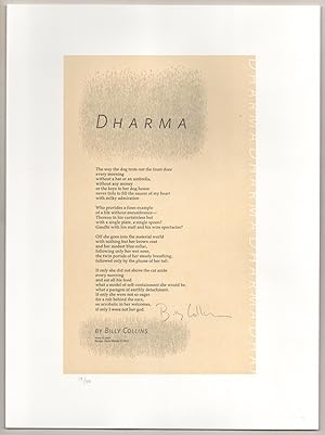 Dharma (Signed Broadside)
