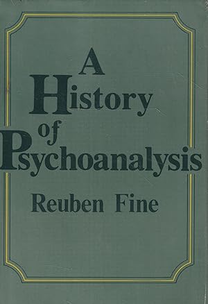 A history of psycoanalysis