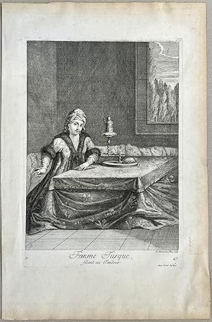 Femme Turque, filand au Tandour