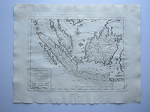 Nuova Carta delle Isole di Sunda come Borneo, Sumatra e Iava Grande.