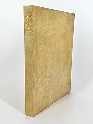 Essays by Ralph Waldo Emerson; With Preface by Thomas Carlyle