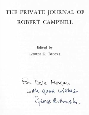 Private Journal of Robert Campbell