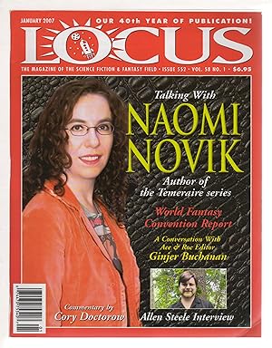 LOCUS: The Magazine of the Science Fiction and Fantasy Field, Issue 552, Vol. 58, No. 1. January ...