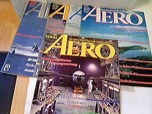 Konvolut: 4 Zeitschriften - Aero Faszination des Fliegens.