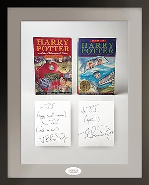 Harry Potter and the Philosopher's Stone, First edition, 17th printing with Harry Potter and the ...