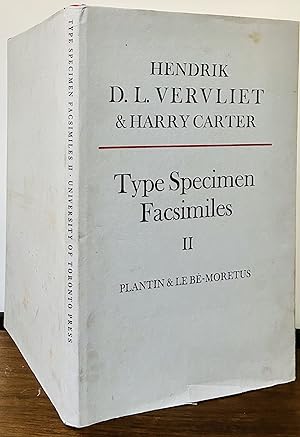 Type specimen facsimiles II : Reproductions of Christopher Plantin's Index sive specimen characte...