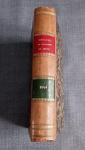 Mémoires de l'académie royale de Metz 1843-1844