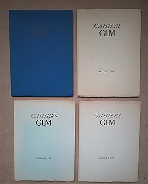 CAHIERS GLM DEUXIEME SERIE COMPLETE 1954-1956 (Tirage de tête)
