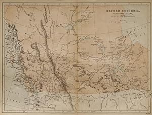 British Columbia, Vancouver Island, and the Valley of the Saskatchewan,ca1860 Historical Map